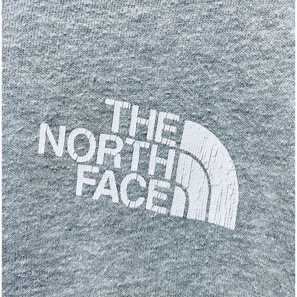 The North Face Hoodie Mens Large Gray Never Stop Exploring Graphic Fleece Hiking - Picture 5 of 8